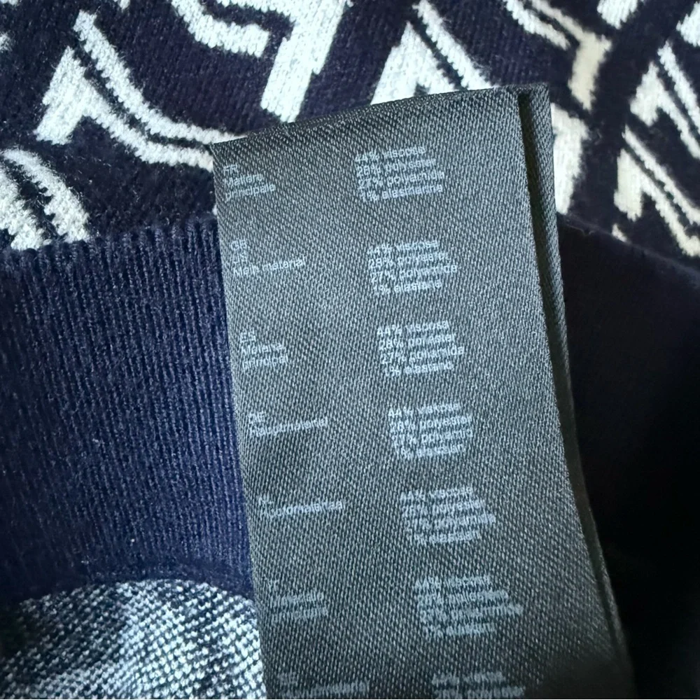 NWT Maje Navy and White Matching M-Knit Sweater Vest and Skirt Set Size M - Picture 7 of 7